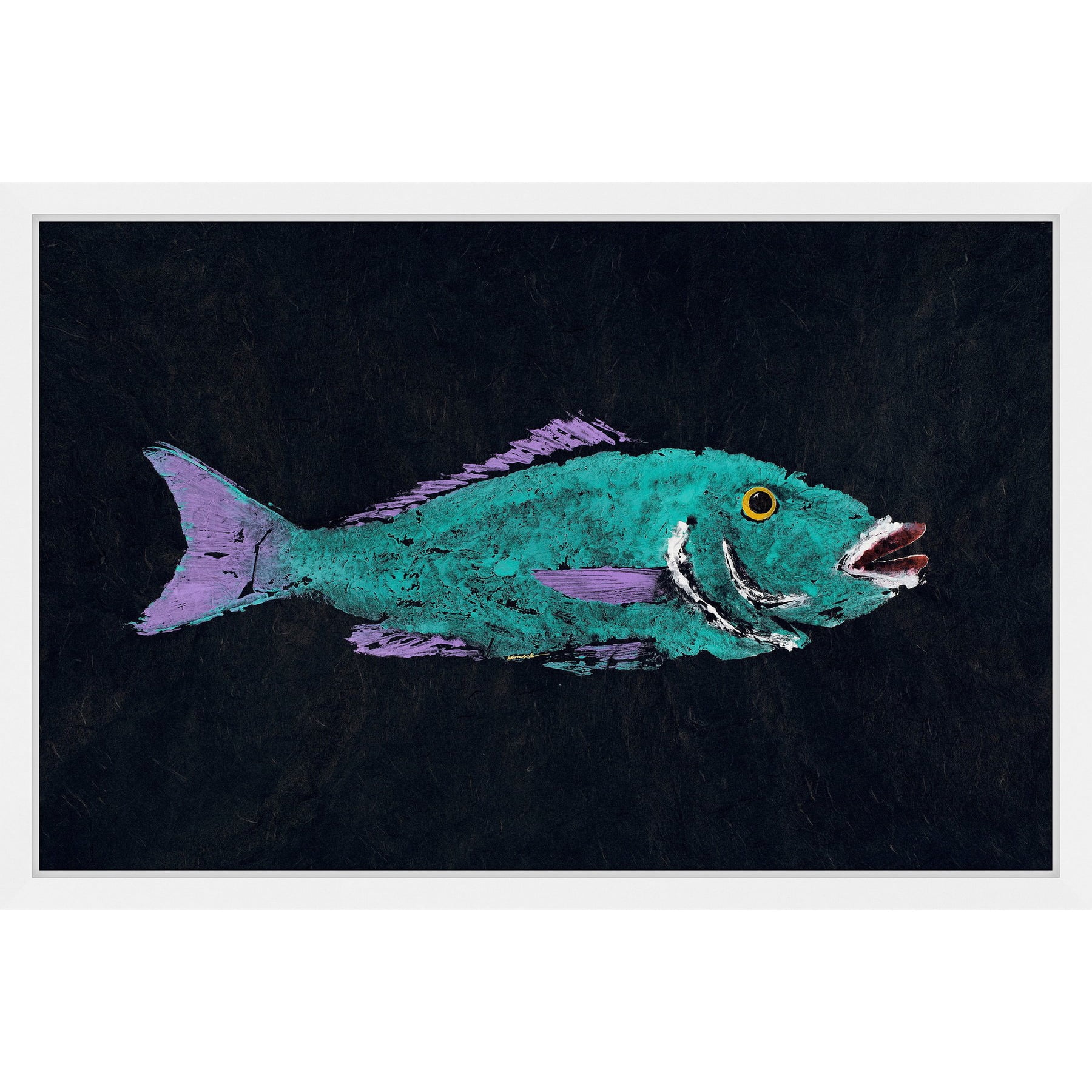 Marmont Hill "Hog Lipped Snapper" by Warren Sellers Framed Painting Print