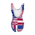 thumbnail image 3 of 50% off Bathing Suit for Women 4th Of July ZHUGeLI Ladies Fashion Printed Swimsuit Swimsuit Sleeveless Swimsuit American Flag Patriotic Outfits, 3 of 5