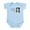 Sky Blue, variant on CafePress - Thomas Jefferson 20 Infant Bodysuit - Baby Light Bodysuit, Size Newborn - 24 Months