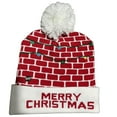thumbnail image 2 of Gorro de punto con luces LED Heldig para fiestas navideñas adultos y niños, 2 of 6