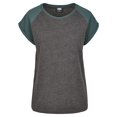 thumbnail image 1 of Urban Classics Womens Contrast Raglan T-Shirt, 1 of 4