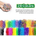 thumbnail image 4 of Gifts 8-10 Years Old Girls Rubber Band Loom Kits Kids Art Crafts Diy Toys 10000+ Bracelet Making Kits Personalized Handmade Beads Rubber Band Kids Chr, 4 of 5