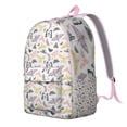 thumbnail image 4 of Cute Butterfly Lovers Pattern School Backpack – Durable Oxford Material Travel Backpack with Large Capacity and Anti-theft Features for Students, Teens, and Outdoor Enthusiasts, 4 of 5
