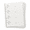6-Hole, variant on 9-Disc/Classic Size Discbound Password Book Refill Paper, 7" x 9.25"