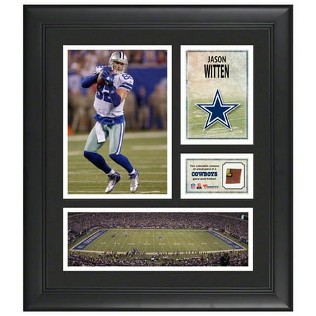 NFL - Jason Witten Dallas Cowboys Framed 15x17 Collage with Game-Used Ball
