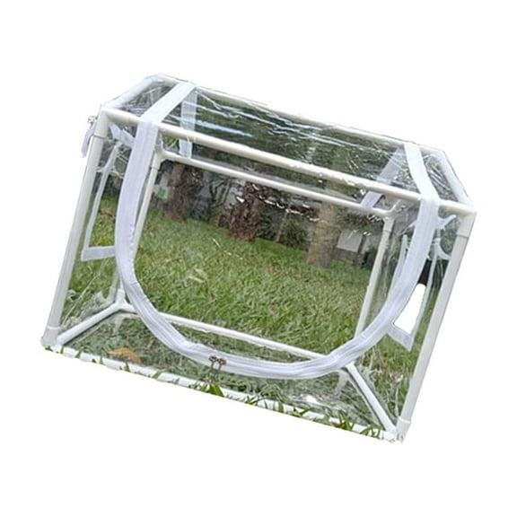 Portable PVC Plant Greenhouse with Ventilation & for Indoor/Outdoor Use