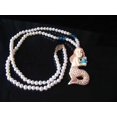 thumbnail image 2 of Splash Carved Mermaid Pearl & 14Kgf 18 inch Necklace 210311, 2 of 2