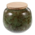thumbnail image 5 of FONWILYO 1Set Ceramic Table Top Container 12.8X4.3in Round Shape for Tea and Coffee Storage, 5 of 8