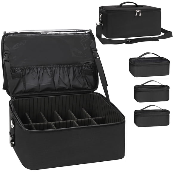 Bolsa de maquillaje Relavel Large Professional con correa para el hombro