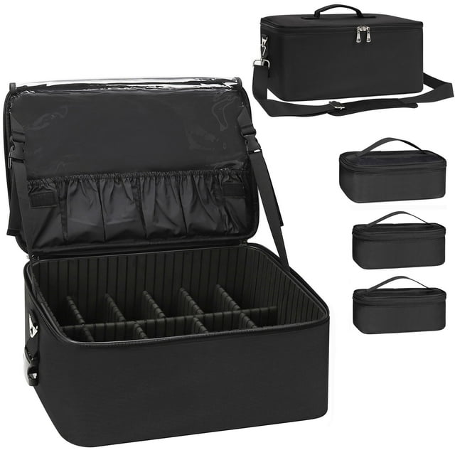 Bolsa de maquillaje Relavel Large Professional con correa para el hombro