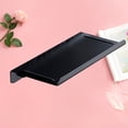thumbnail image 3 of unbranded Bathroom Storage Tray Black Metal Rack with Mobile Phone Shelf Vintage Style, 3 of 8