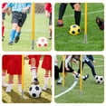 thumbnail image 3 of Luxshiny 4-Pack Football Flagpole Ground Spike Bases with High-Strength Materials Outdoor Training and Practice, 3 of 8