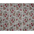 thumbnail image 4 of oneOone Polyester Lycra Fabric Leaves|Floral & Paisley Block Printed Fabric 1 Yard 56 Inch Wide, 4 of 4