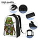 thumbnail image 5 of Balery Fishing Gnome Mochila - Mochila Estilosa y Duradera para Laptop de 15 Pulgadas con Tela Oxford Impermeable, 5 of 8
