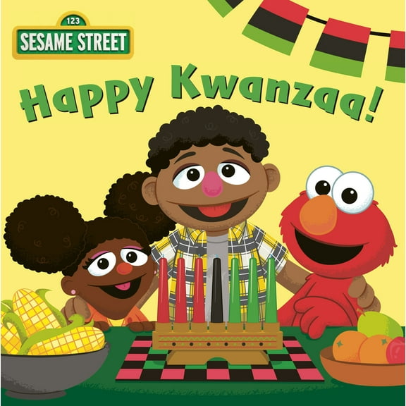 Pre-Owned Happy Kwanzaa! (Sesame Street) (Board book) 0593814452 9780593814451
