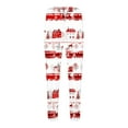 thumbnail image 4 of Fnnxeal Mens Pants, Casual Print Christmas Fall Winter Trousers for Men Wine, 4 of 5