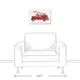 thumbnail image 3 of Creative Products Vintage Fire Truck 12x18 Canvas Wall Art, 3 of 5
