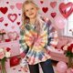 thumbnail image 3 of Sudadera con capucha para niñas y niños, sudadera de manga larga con cuello redondo y estampado de moda, jersey con bolsillo, 3 of 8