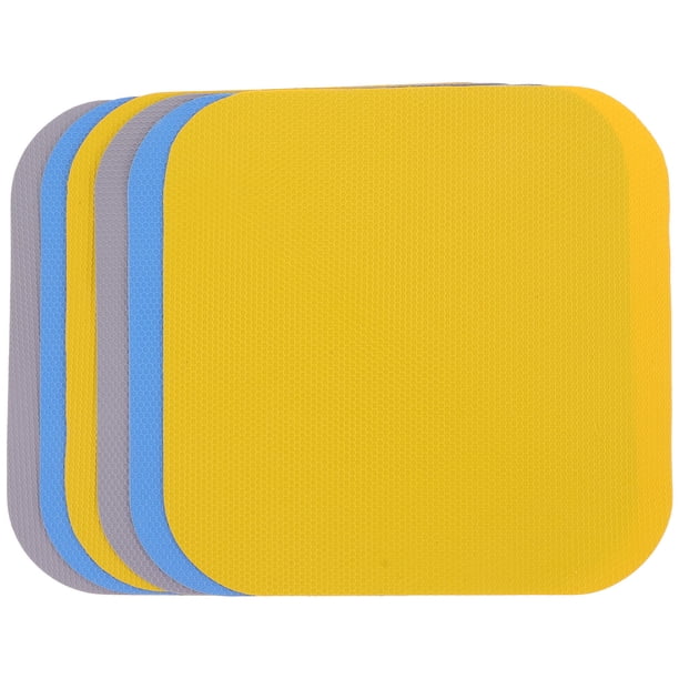 unbranded 6Ud Almohadillas Antideslizantes De Goma Para Abrir Tapas Y Frascos En Casa Colores Variados