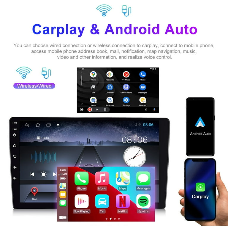 Android 13 Car Stereo For RAM ProMaster City 2015-2021 - 9" Touchscreen W/CarPlay & Android Auto