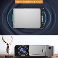 thumbnail image 3 of T6 3500ANSI Lumens 1080P LCD Mini Theater Projector, Standard Version, AU Plug, Standard Version AU Plug, 3 of 10