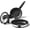 Black, variant on 5PCS Pots and Pans Set Non Stick, Diamond-Titanium Ceramic Cookware Set & 3 Layer Stainless Steel with Detachable Handle, Induction Cookware, Non Toxic Oven/Dishwasher Safe
