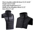 thumbnail image 5 of Qisuw Neck Wrap Water Repellent Scarf Elder Gift Neck Warmer Winter Moto Riding Skiing Thicked Skating Neck Warmer Cover Warm, 5 of 19