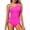 Hot Pink, variant on Women's Jumpsuit Swimsuit Bare Back with Openwork Straps for Summer Beach