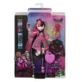 thumbnail image 7 of Monster High Draculaura Fashion Doll with Pink & Black Hair, Accessories & Pet Bat, 7 of 7