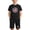 Black, variant on CHUMUD Boys 4th of July Shorts Sets 2 Piece Sunflower Graphic T-Shirt & Pull on Elastic Shorts Red White Blue Tees Stars Stripes Shirts Kids American Flag Clothes 4-13 Years