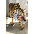 thumbnail image 5 of Nifao Life Size Fiberglass Tiger Statue, Captivating Majesty – Garden Outdoor Decor Sculpture, 92"L x 20"W x 40"H, 5 of 12