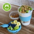 thumbnail image 4 of Tazas para ensalada Breakfast On the Go, 20 onzas, juego de 2 con cuchara, 4 of 7