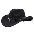 thumbnail image 4 of PMVFHDE Playful Western Style Cowboy Sun Hat For Little Boys Girls Daily Wear, 4 of 4