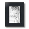 thumbnail image 2 of ArtToFrames 5x7 Inch Black Picture Frame, This Black Wood Poster Frame is Great for Your Art or Photos, Comes with Regular Glass (4103), 2 of 8