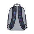 thumbnail image 3 of Game Controller Black Pattern Backpack for School, Cute School Bag with Adjustable Shoulder Straps and Padded Back, 15.3"x11"x6.7", 3 of 5