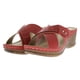 thumbnail image 2 of Sandalia Susana cuña confort color rojo 24 Dorothy Gaynor Sandalia Susana cuña confort color rojo 24, 2 of 6