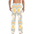 thumbnail image 4 of FORMRS Mens Pajama Pants with Pockets Sleepwear Lounge Bottoms Sizes S-2XL, Purple Rainbow Clouds, 4 of 7
