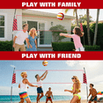 thumbnail image 6 of Portable Volleyball Net with Carry Bag for Backyard,Adjustable Height,Freestanding Design,Idea for  Beach, Indoor and Outdoor, 6 of 6