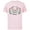 Soft Pink, variant on Star Wars Princess Leia The Future is Female - Short Sleeve Cotton T-Shirt for Adults- Customized-Athletic Heather