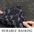 thumbnail image 6 of Math Equations Chemistry Black Pattern Door Rugs,Washable Non Slip Door Mats Indoor,Decorative Door Mats,Entry Mat Indoor for Entrance,Bedroom,Kitchen,Bathroom,16"x24", 6 of 6