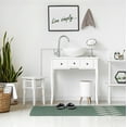 thumbnail image 4 of Simply Daisy 3' x 5' Zipper Stripe Chenille Rug, Sage, 4 of 4