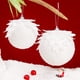 thumbnail image 2 of Bolas De Espuma De Pétalos De Brillo De Navidad Colgante Mini Decoración Colgante De Navidad Para Puertas De Árboles De Navidad Chimeneas Cortinas 3 Uds. seitruly HA044546-02, 2 of 6