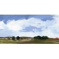 thumbnail image 2 of Munger, Pamela 14x9 White Modern Wood Framed Museum Art Print Titled - Catcalling Clouds, 2 of 4
