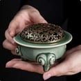 thumbnail image 2 of Quemador de incienso Zulema Soporte de cono de incienso Adorno de spa, 2 of 8