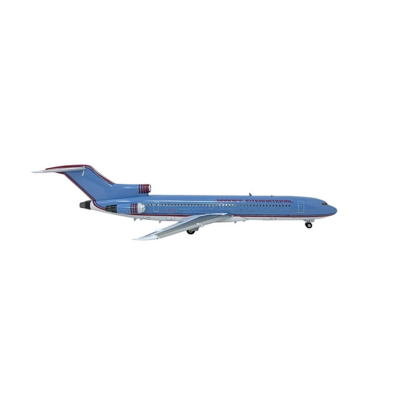 braniff ultra grey/red boeing 727-200 airplane miniature model diecast 1:200 part# a012-if722014