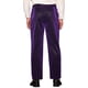 thumbnail image 3 of INSPIRE CHIC Pantalones de Hombre de Pierna Recta Metálicos para Fiesta en Club Nocturno Brillantes Talla 36 Púrpura, 3 of 6