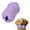 Purple, variant on Treat Dispensing Chew Toy Rubber Natural Bamboo Fiber Interactive Fun Puzzle Toys for Small Medium Dogs Puppy Slow Feeder Toys for Teething Traning Playing Green