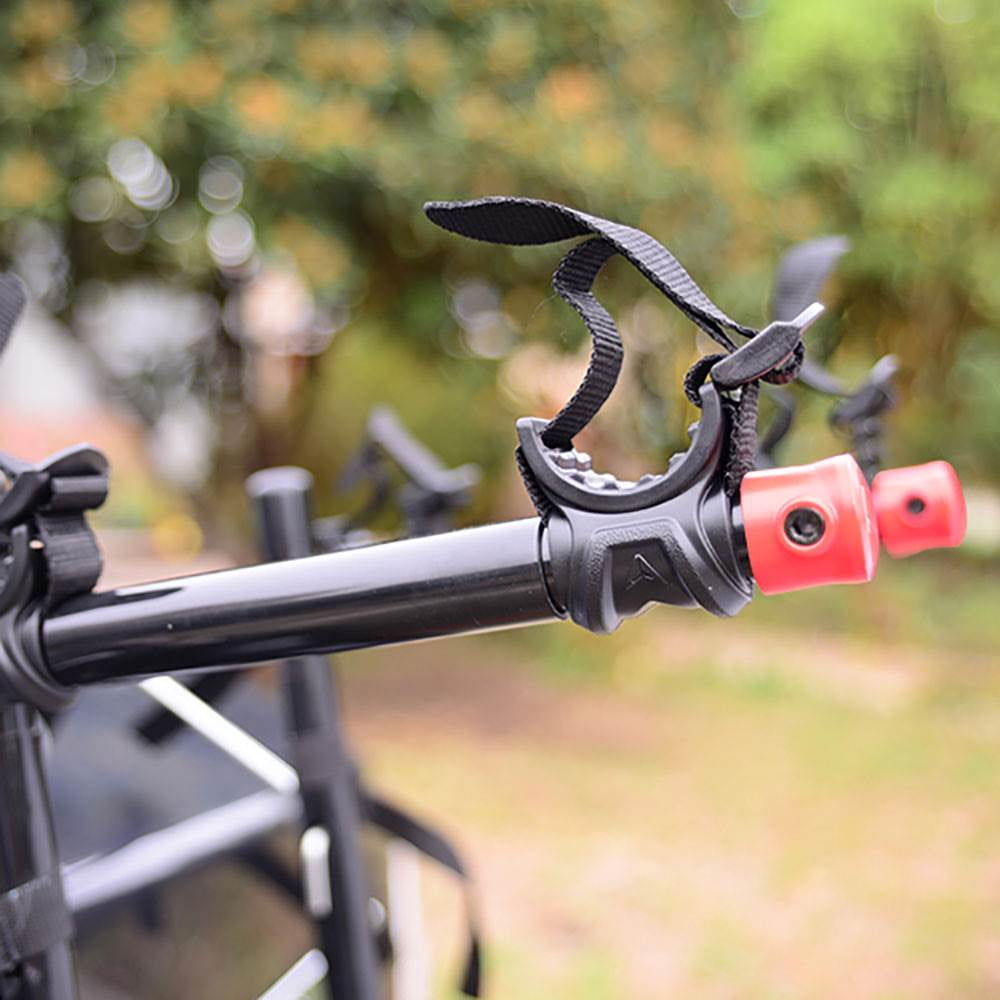 Allen Sports Deluxe 3 Bike Storage Mount Carrier Rack Hitch for Rear Car Trunk