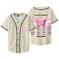 thumbnail image 1 of Omar Courtz Primera Musa Tour Veste de Baseball Tee Été Unisexe Col en V Manches Courtes T-Shirts, Style 7, TTP, 1 of 6