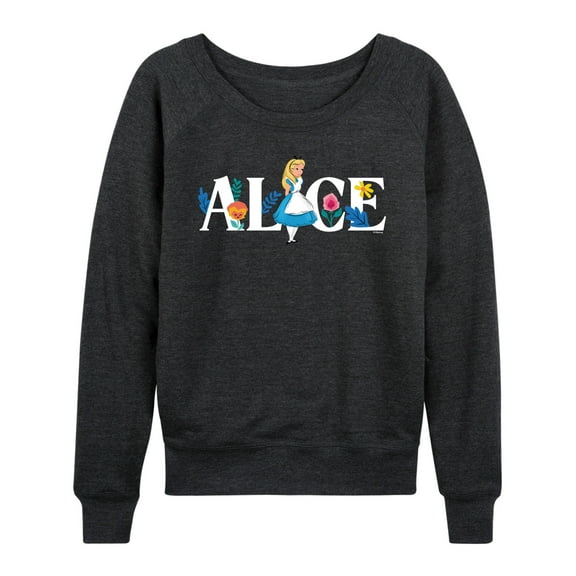 Alice In Wonderland - Alice - Women's Lightweight French Terry Long Sleeve Shirt